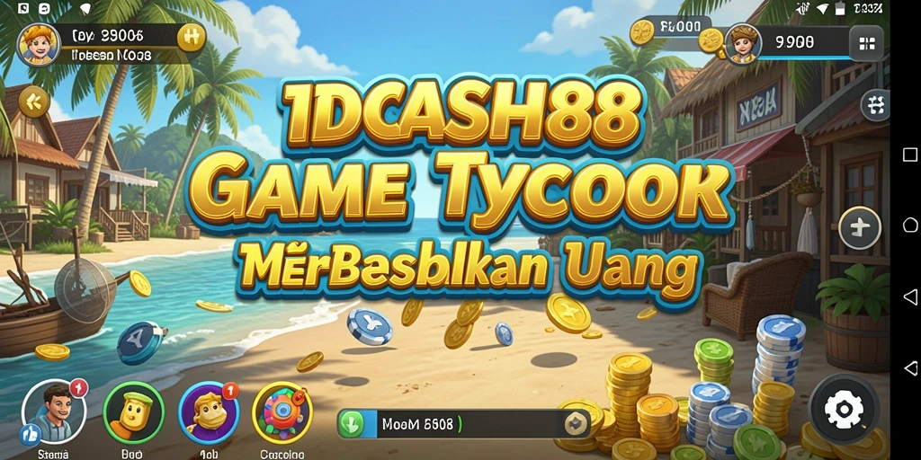 Gameplay menyerupai manajemen bisnis yang seru dan menarik.