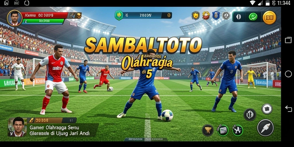 Screenshot utama gameplay SAMBALTOTO yang mendebarkan.