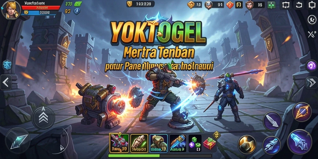 Tampilan gameplay menara pertahanan YOKTOGEL yang menegangkan dan penuh strategi.